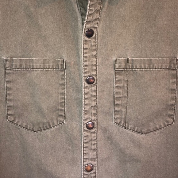 Army Green Over-shirt - Picture 4 of 4